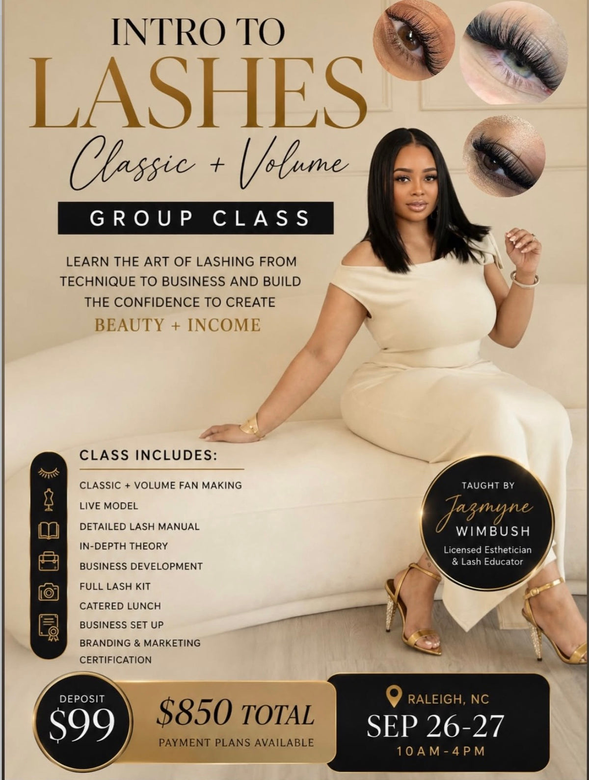 Sep 26-27 Lash Group Masterclass